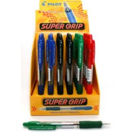 Długopis PILOT SUPER GRIP zielony