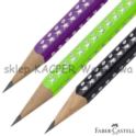 Ołówek Grip Sparkle Pastel/Neon Faber Castell HB