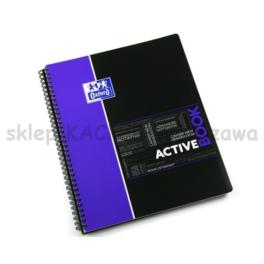 Kołonotatnik A4+/80k kratka OXFORD Activebook NEW
