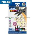 Flamastry dwustronne MILAN Bicolor 20 kolorów
