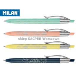 Długopis 1mm MILAN P1 silver 4 kolory w etui