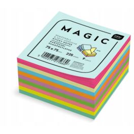 Karteczki samoprzylepne 75x75mm INTERDRUK magic